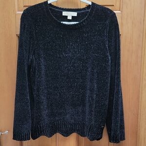 Michael Kors Black Crew Neck Sweater